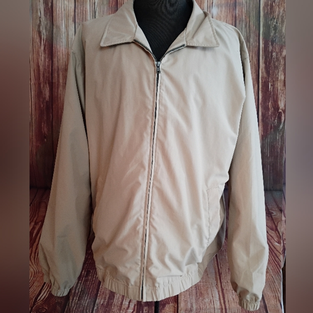 Lands End Men's Beige Jacket
